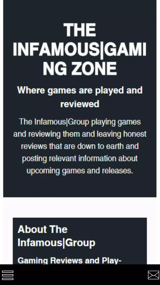 Screenshot di Infamous Group App