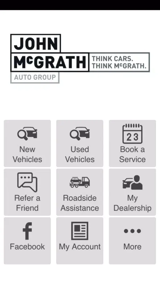 Captures d'écran de John McGrath Auto Group