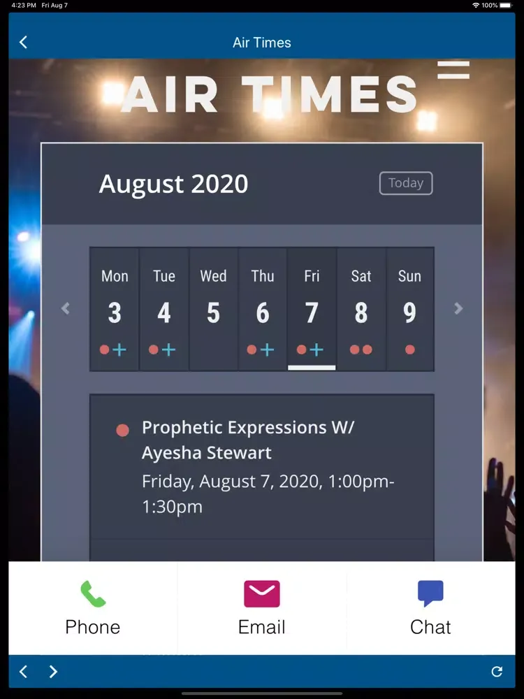 Kingdom Purpose TV iPad  स्क्रीनशॉट