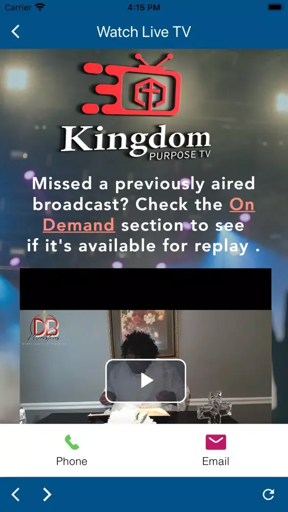 Kingdom Purpose TV स्क्रीनशॉट