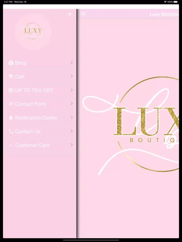 صور Luxy Boutique iPad 