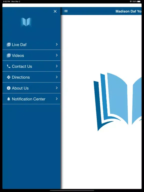 Madison Daf Yomi iPad 应用截图