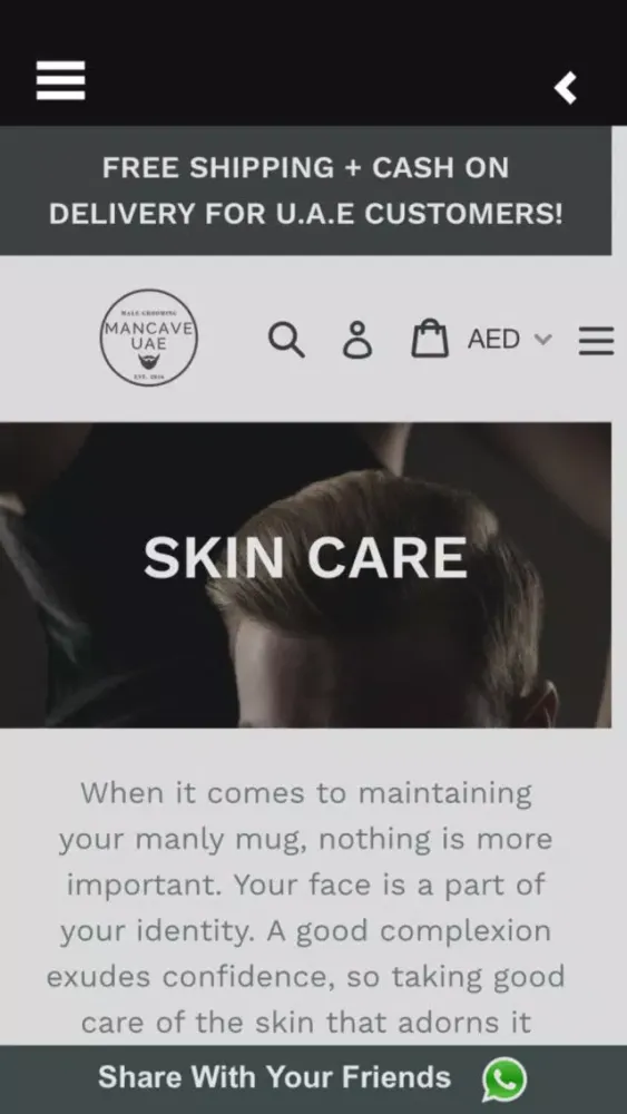 ManCave UAE Ekran Görüntüleri