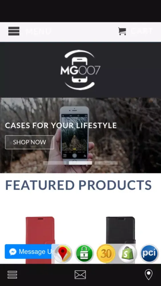 Zrzuty ekranu MG007UK