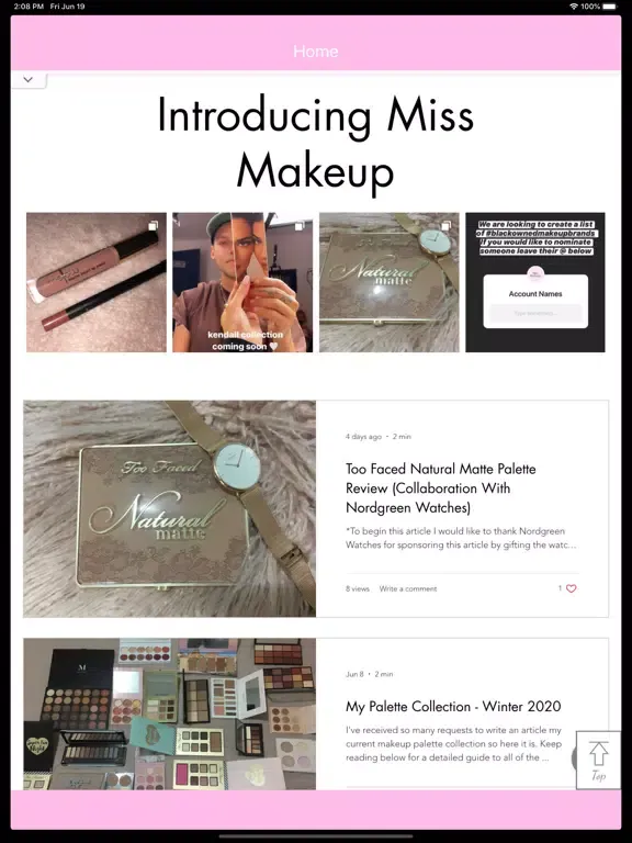 Miss Makeupxo iPad  Screenshots