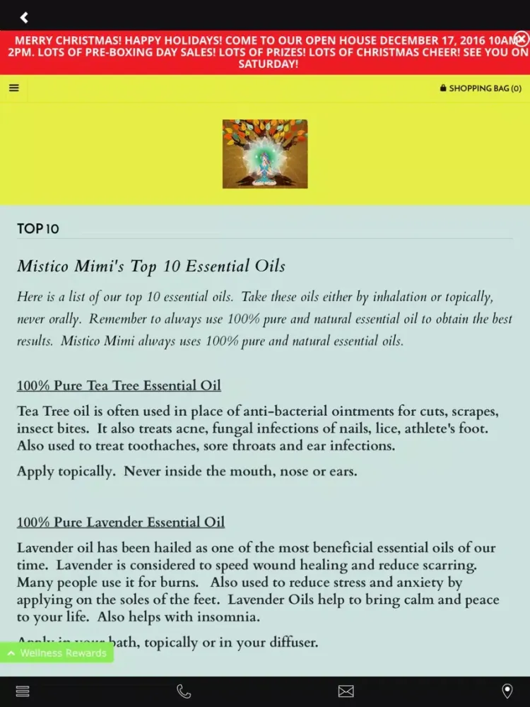 Mistico Mimi Wellness iPad  স্ক্রিনশট