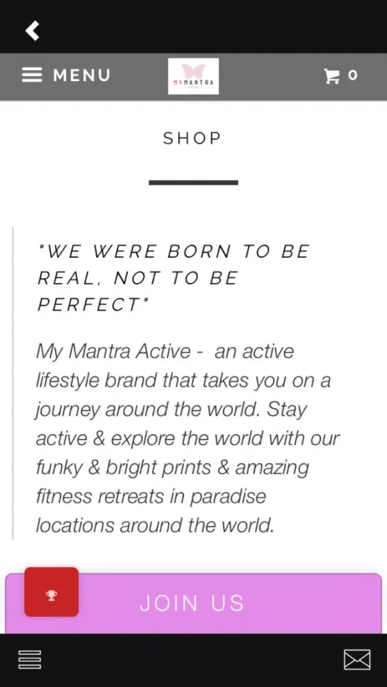 My Mantra Active Store Screenshots