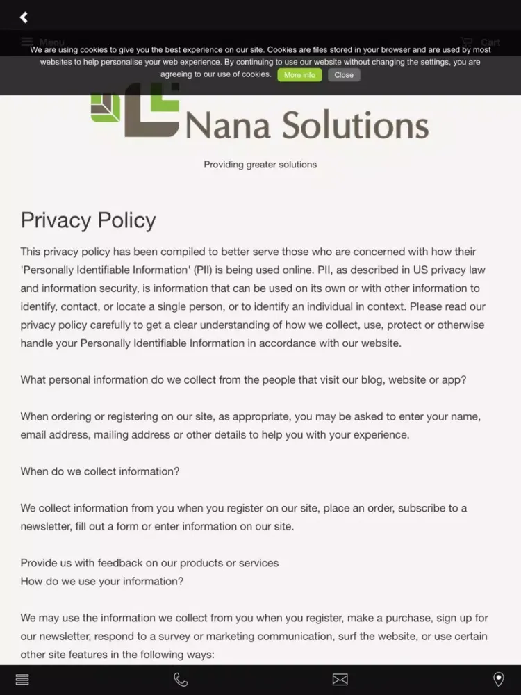 Nana iPad  Screenshots