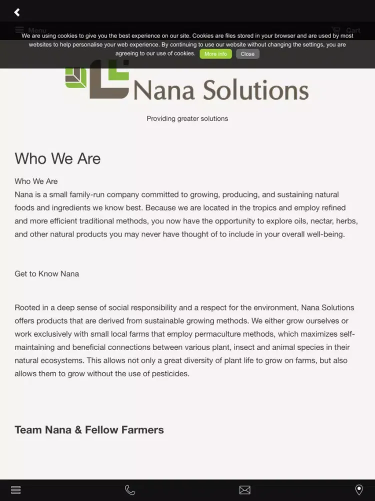 Nana iPad  Screenshots