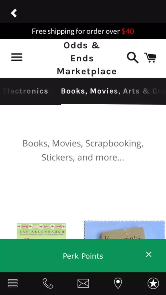 Odds And Ends Marketplace Ekran Görüntüleri