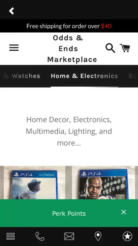 Odds And Ends Marketplace Ekran Görüntüleri
