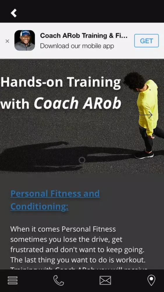 Capturas de pantalla de Coach ARob Training