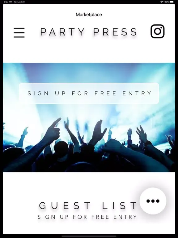 Party Press iPad  স্ক্রিনশট