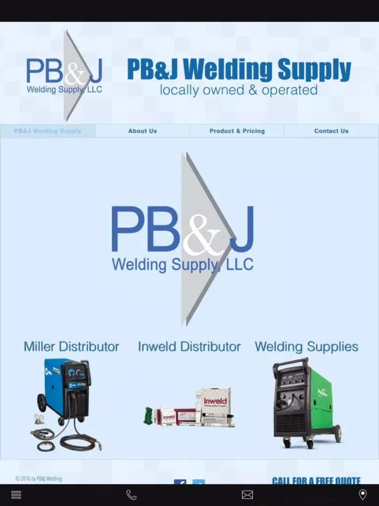 تصاویر PBJ Welding Supply iPad 