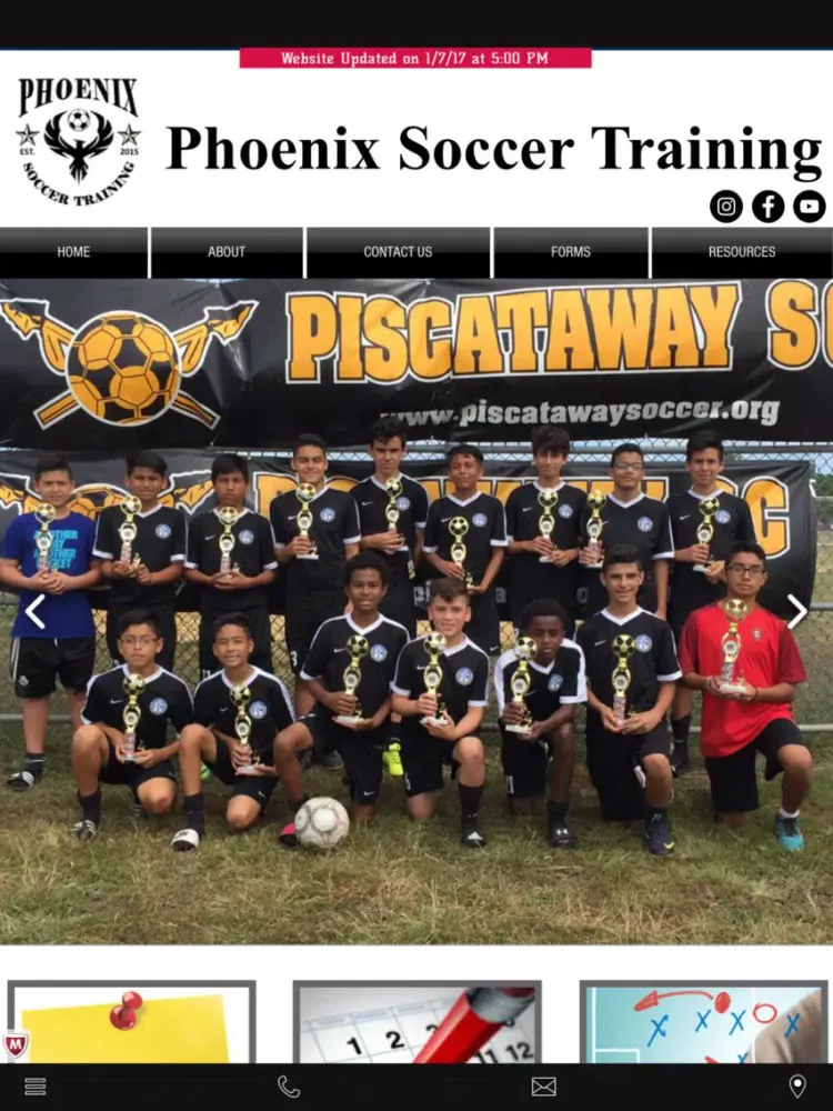 Phoenix Soccer Training iPad  Screenshots