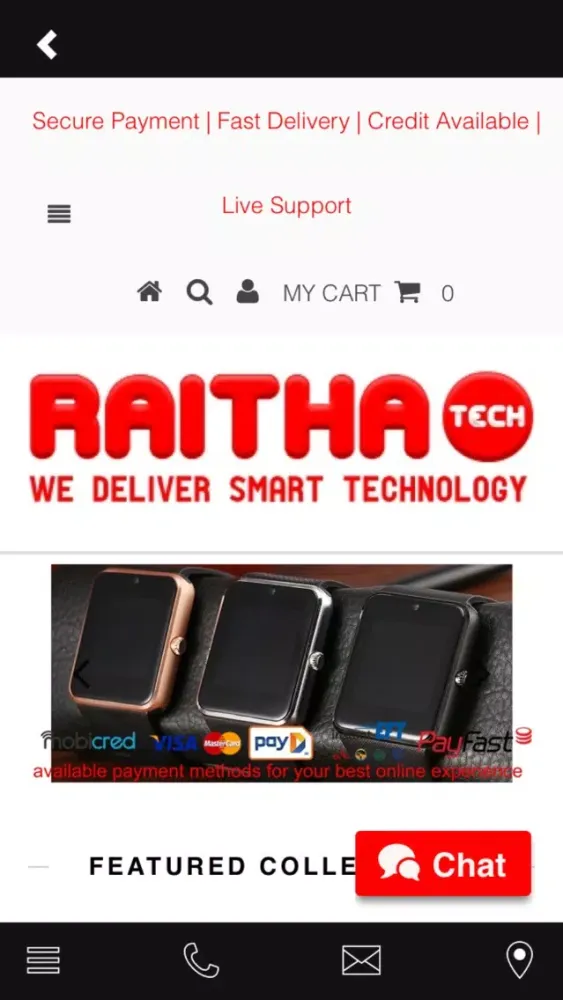 Raitha Tech Shopping App 스크린샷