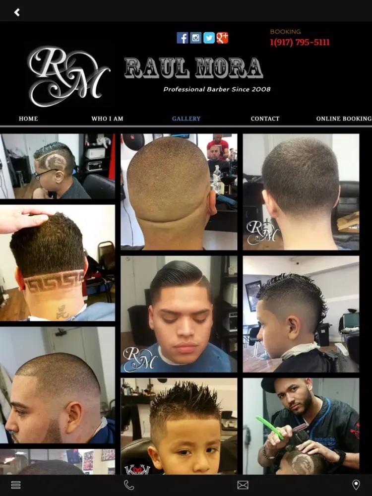 RAUL THE BARBER iPad  스크린샷