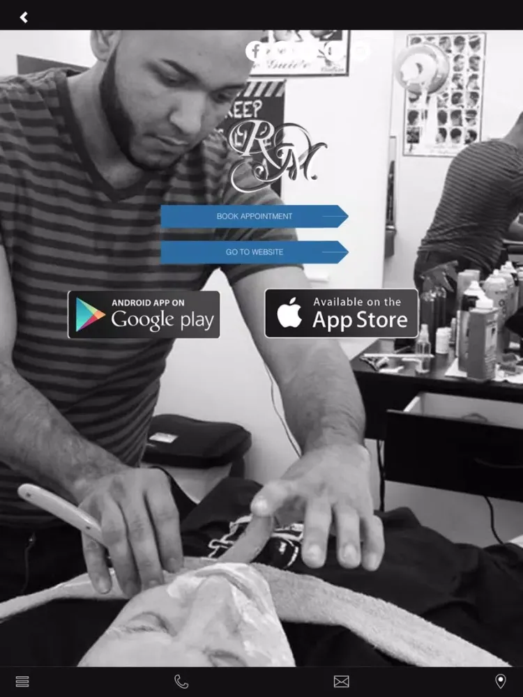 RAUL THE BARBER iPad  스크린샷