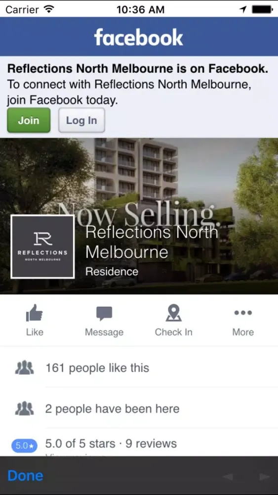 Capturas de tela do Reflections North Melbourne