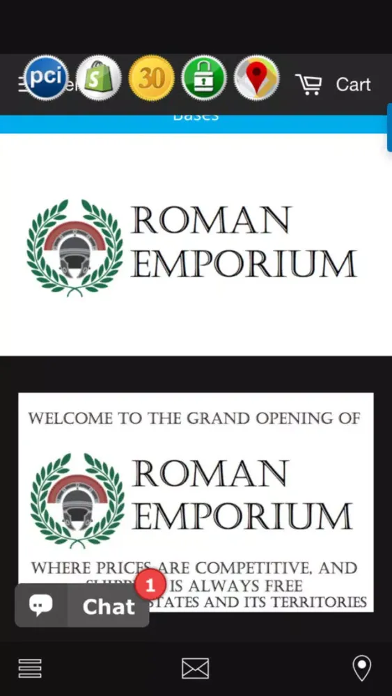 Screenshot di Roman Emporium