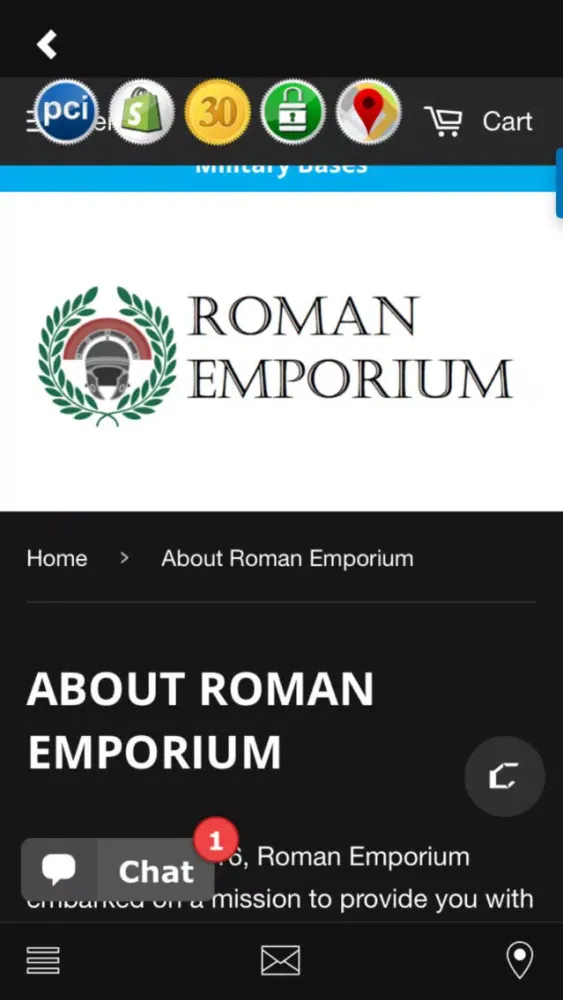Screenshot di Roman Emporium