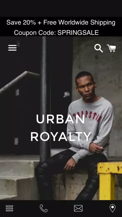 Zrzuty ekranu Urban Royalty Clothing