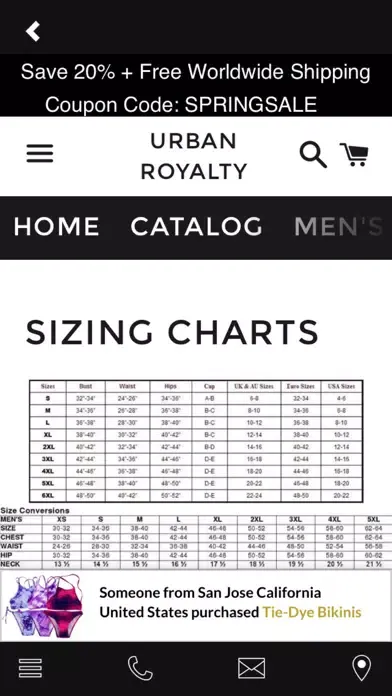 Zrzuty ekranu Urban Royalty Clothing
