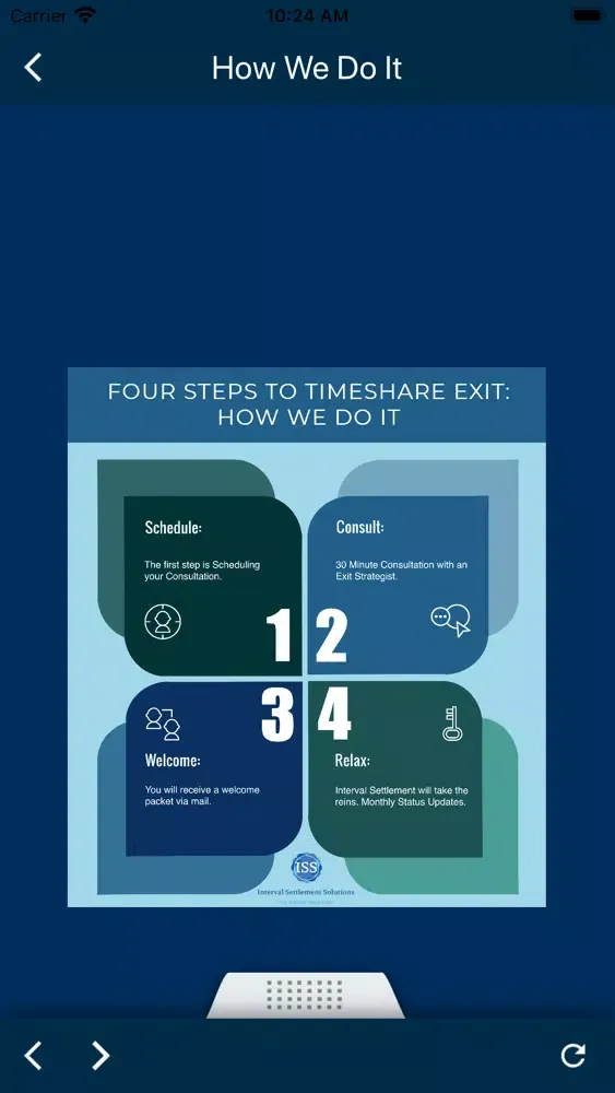 Ảnh chụp màn hình của Interval Settlement Solutions
