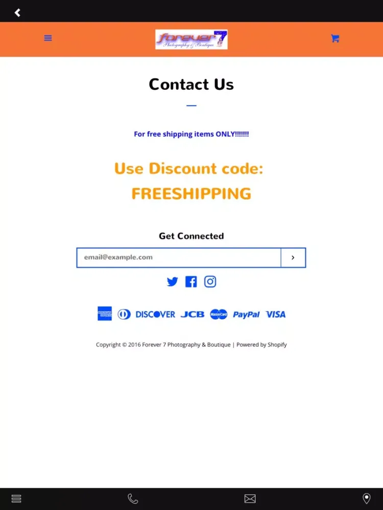 Shop Forever 7 iPad  Screenshots