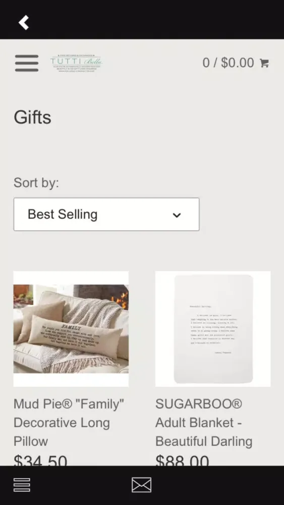 Shop Tutti Bella Screenshots