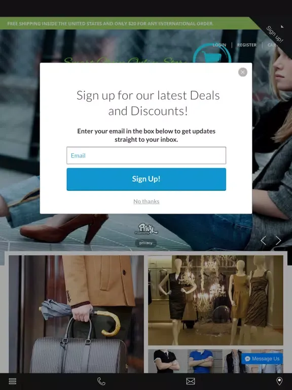 Screenshot di Smart Choice Online Store iPad 