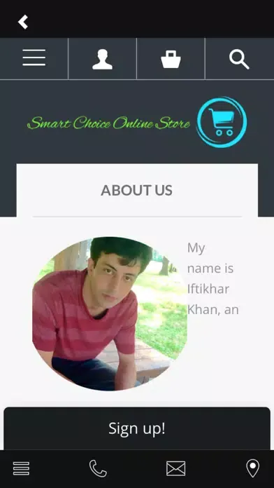 Screenshot di Smart Choice Online Store