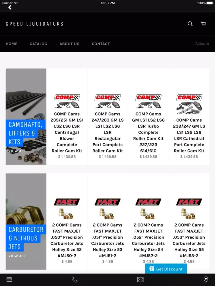 Speed Liquidators iPad  سکرین شاٹس