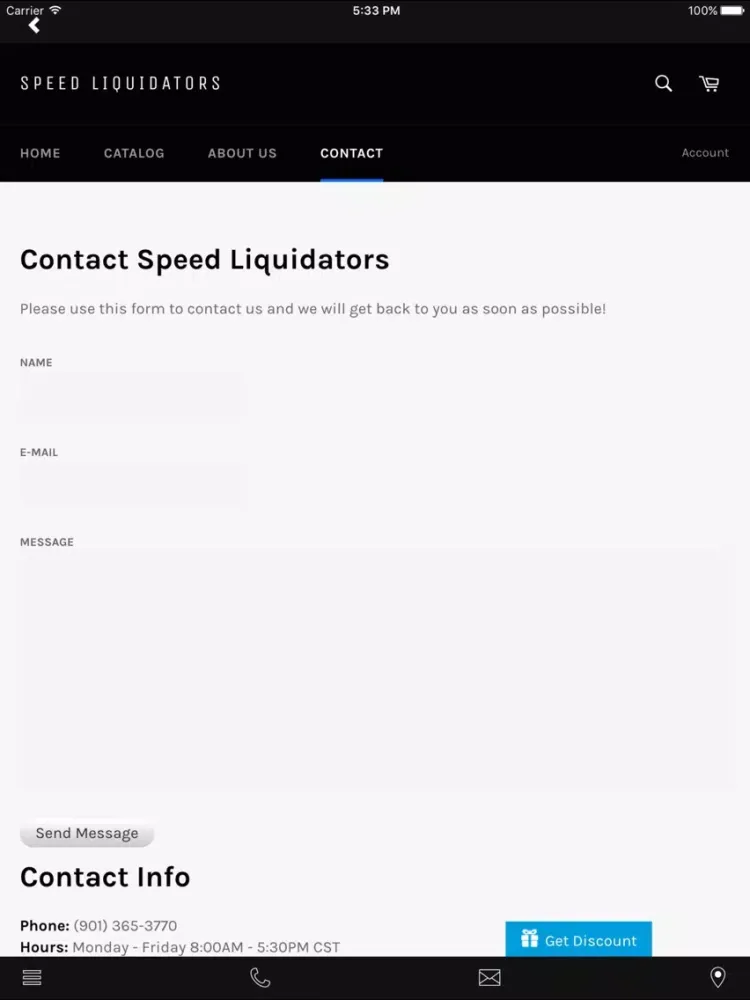 Speed Liquidators iPad  سکرین شاٹس