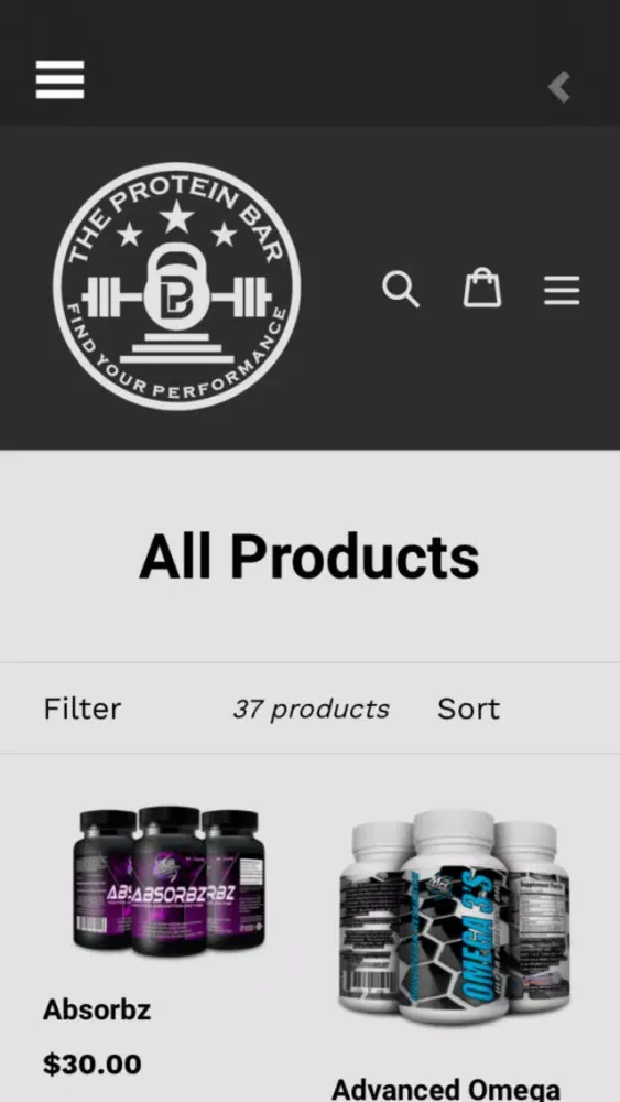 Скриншоты The Protein Bar Shop