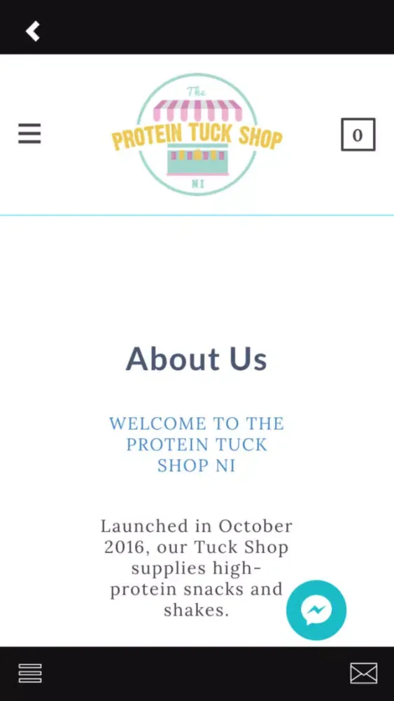 Zrzuty ekranu The Protein Tuck Shop NI