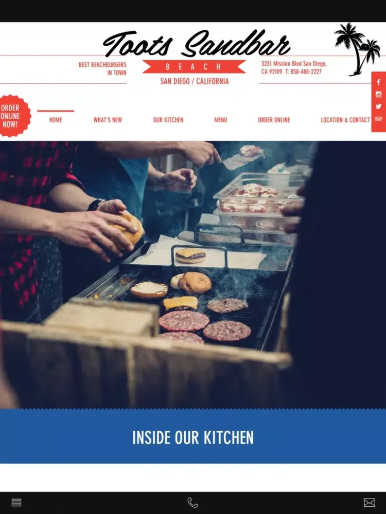 Toots Yummy Burgers iPad 应用截图