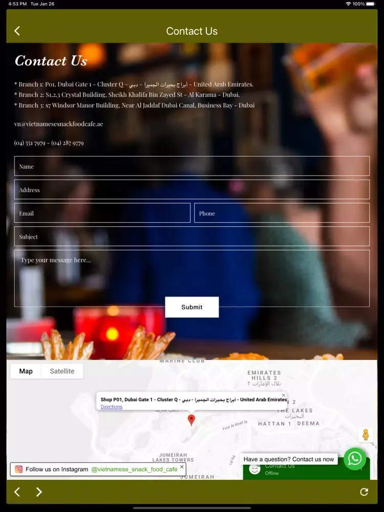VIETNAMESE SNACK FOOD CAFE iPad  سکرین شاٹس