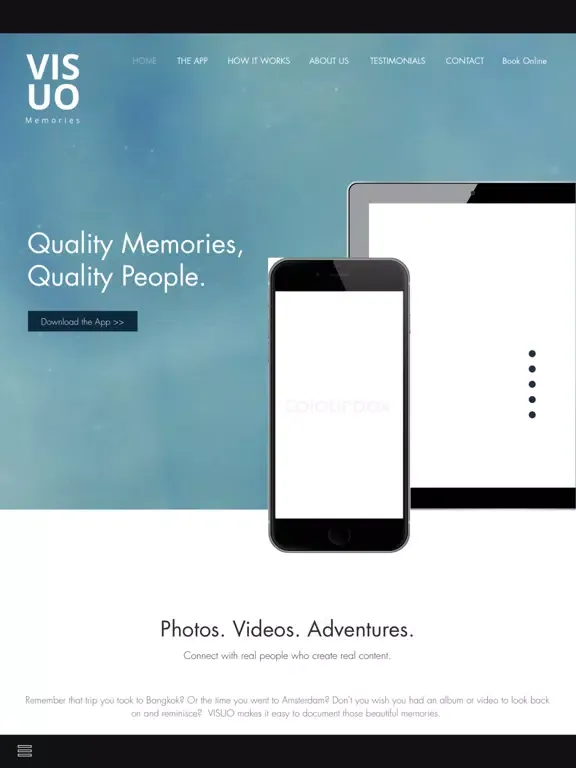Capturas de pantalla de VISUO iPad 