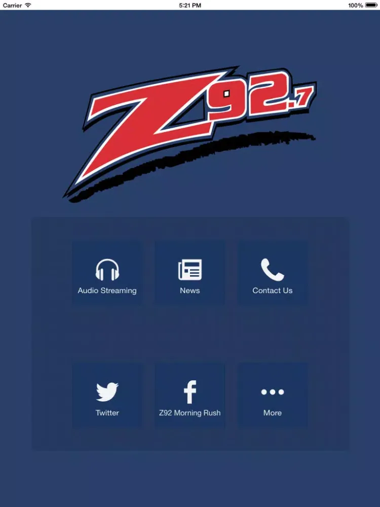 WHIZ News FM iPad  スクリーンショット