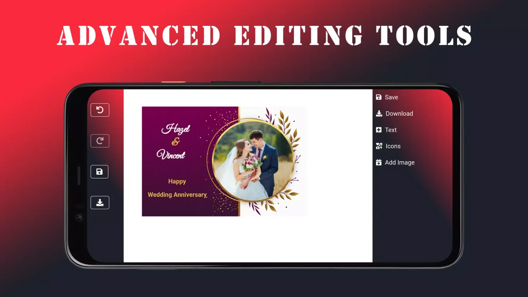 Tangkapan layar Wedding Invitation Card Maker