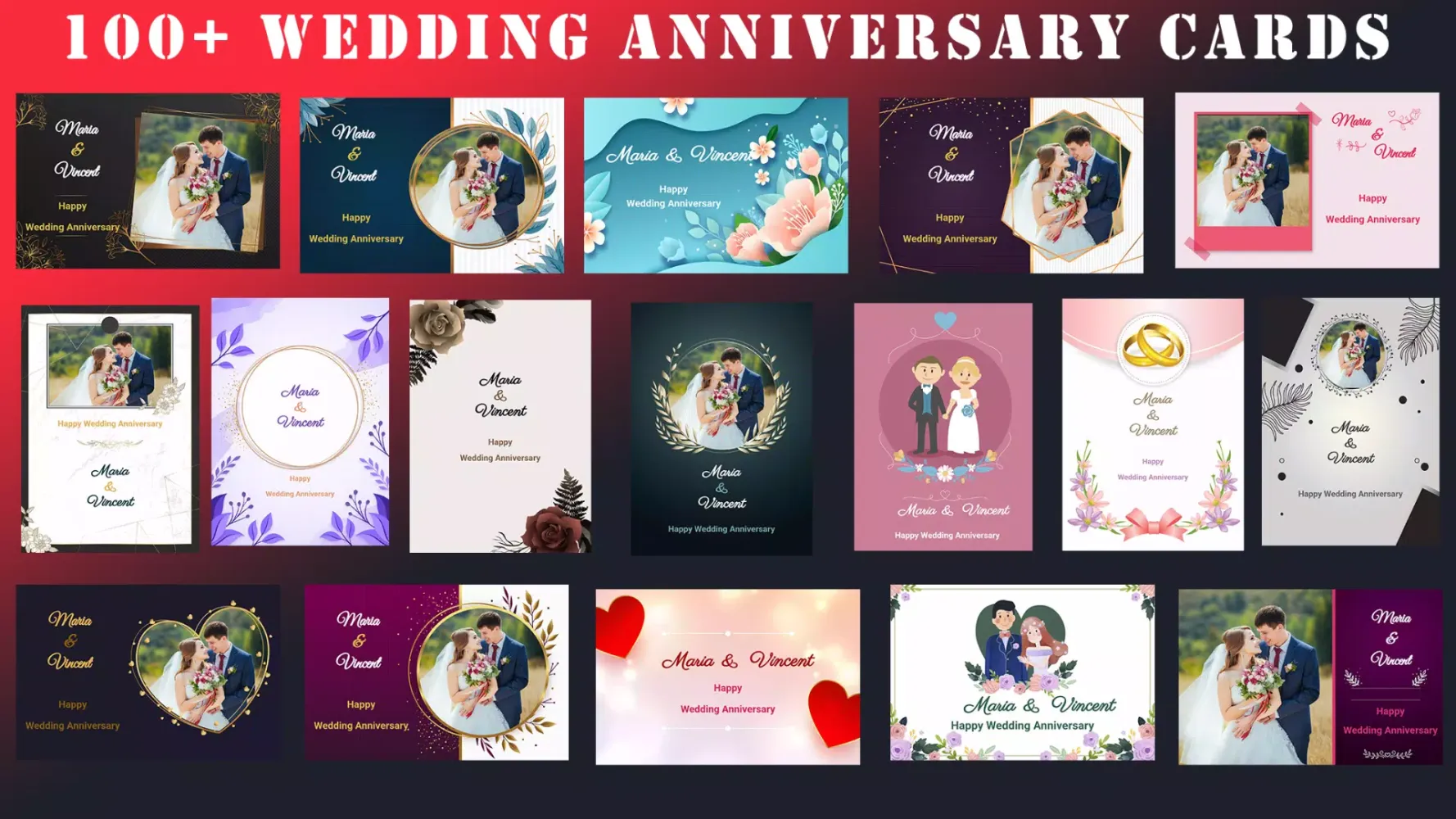 Tangkapan layar Wedding Invitation Card Maker