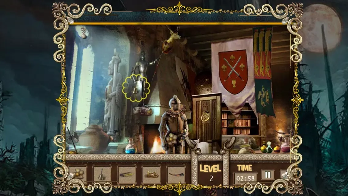 Ảnh chụp màn hình của Castle Gates : Free Hidden Objects game