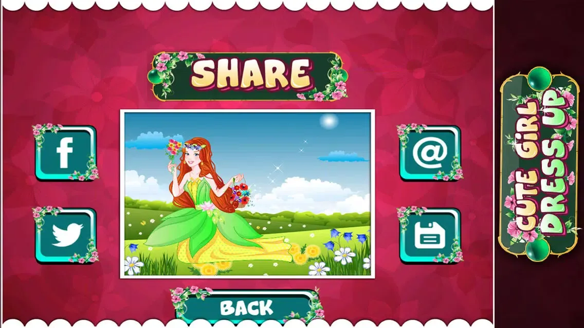 Tangkapan layar Cute Girl Dress Up : The Game for Girls Make Up,Salon,Fashion,Makeover