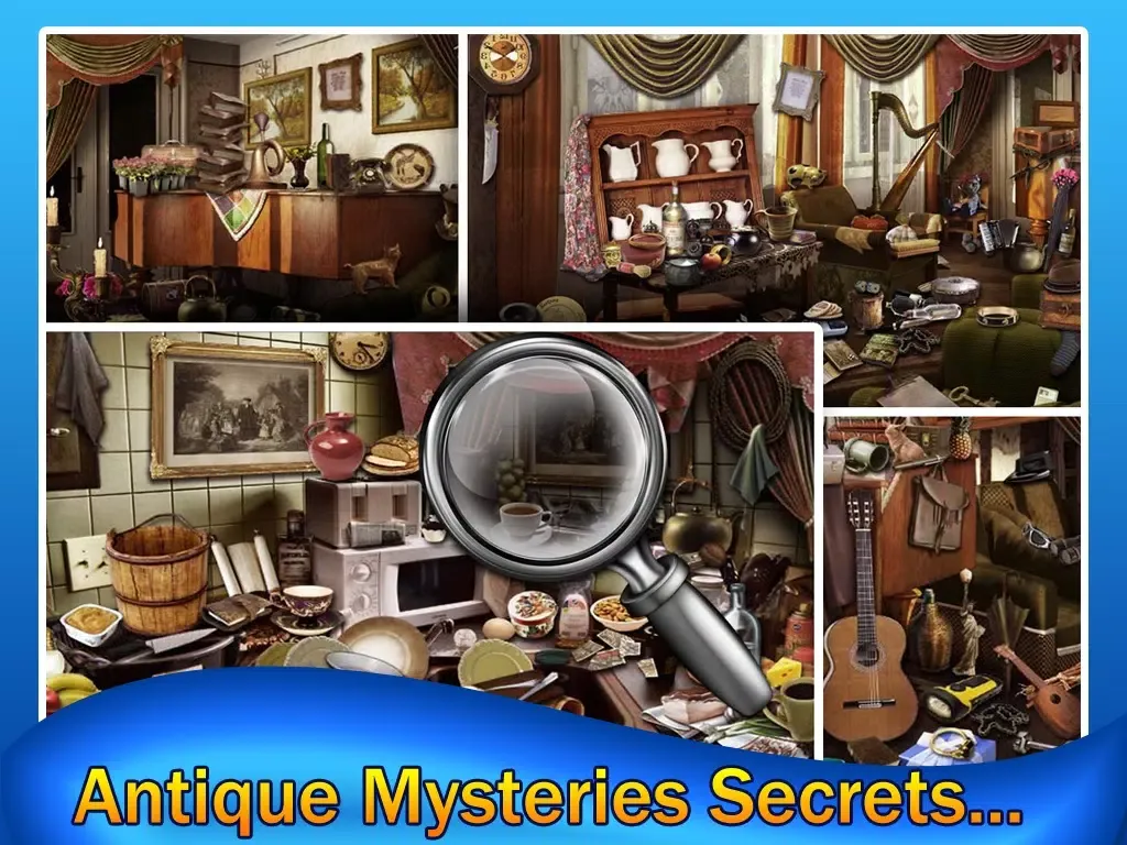 Capturas de pantalla de Detective Files : Hidden Object Mystery iPad 