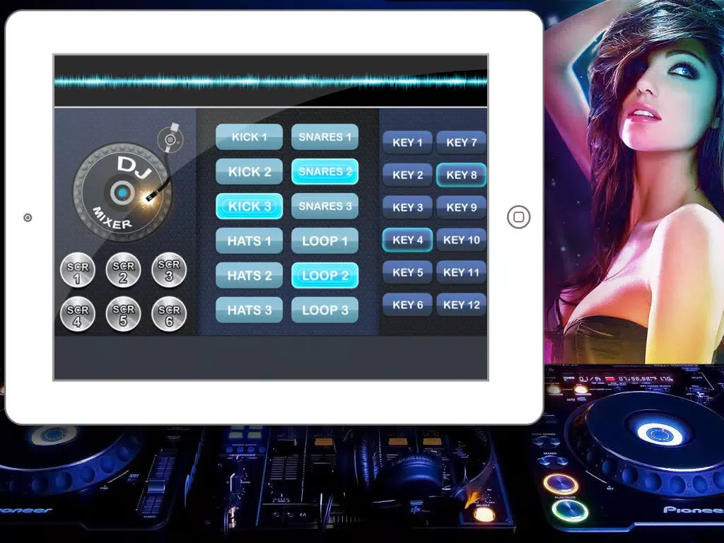 Capturas de pantalla de DJ Mixer : DJ Maker,Mixing DJ Sounds and Party Maker Musics,DJ Studio iPad 