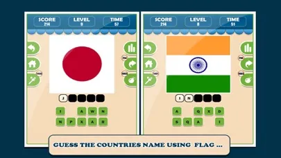 World Nation Flag Logo Quiz Screenshots