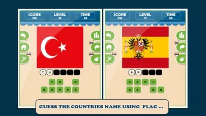 World Nation Flag Logo Quiz Screenshots
