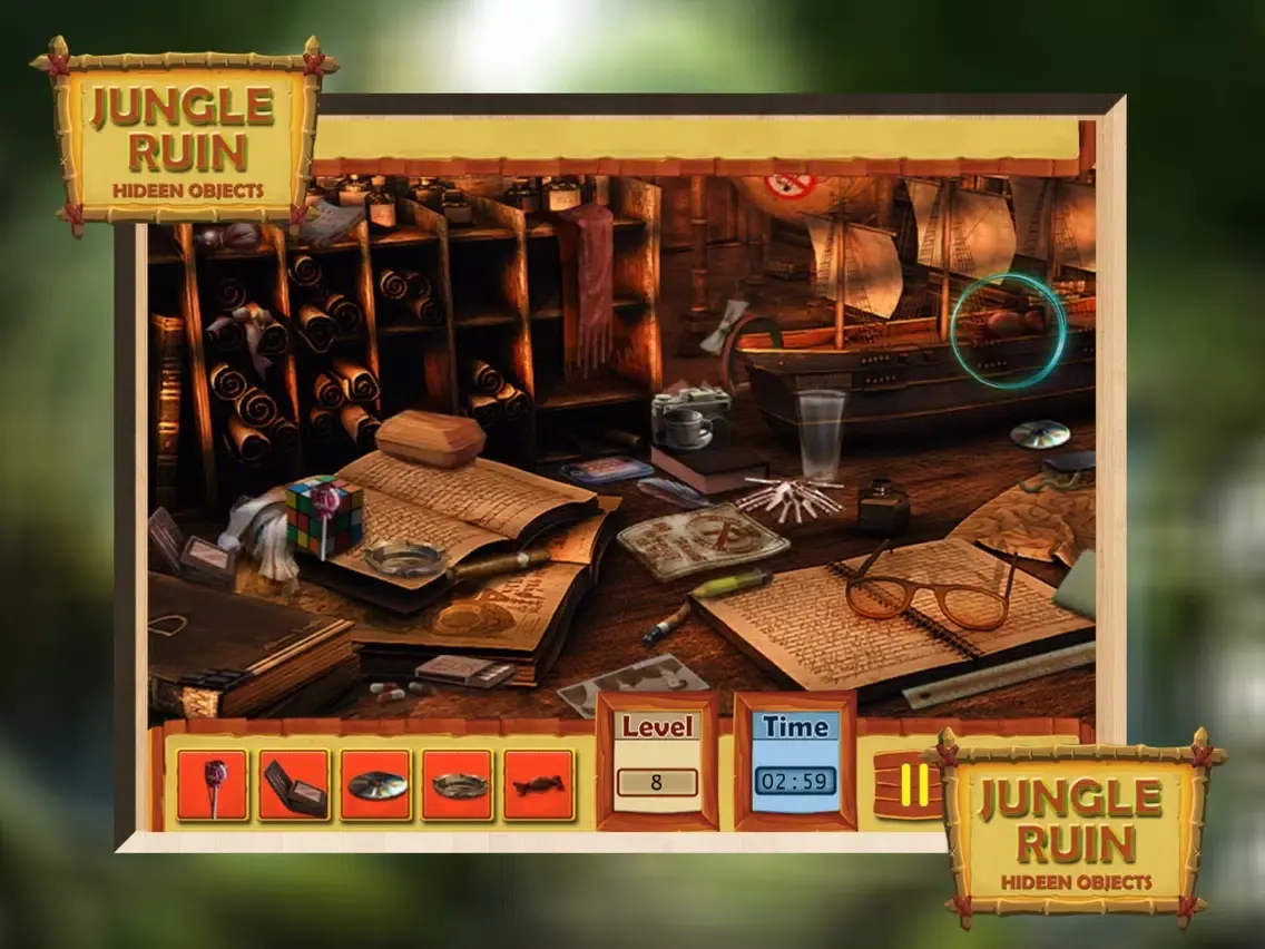 Screenshot di Jungle Ruin : Its Hidden Time iPad 