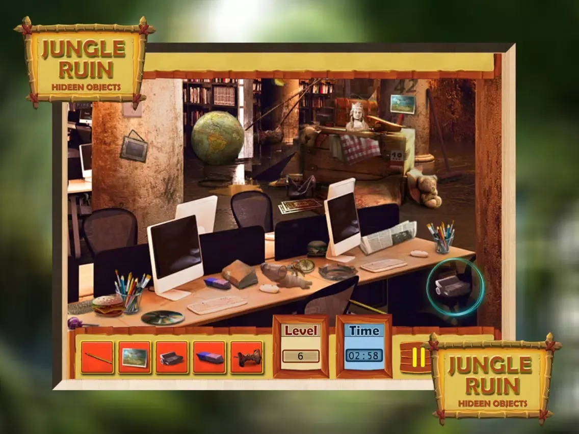 Screenshot di Jungle Ruin : Its Hidden Time iPad 